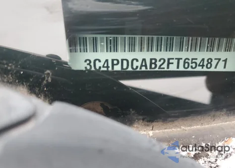 2015 Dodge Journey Se из США, поврежденный, VIN 3C4PDCAB2FT654871